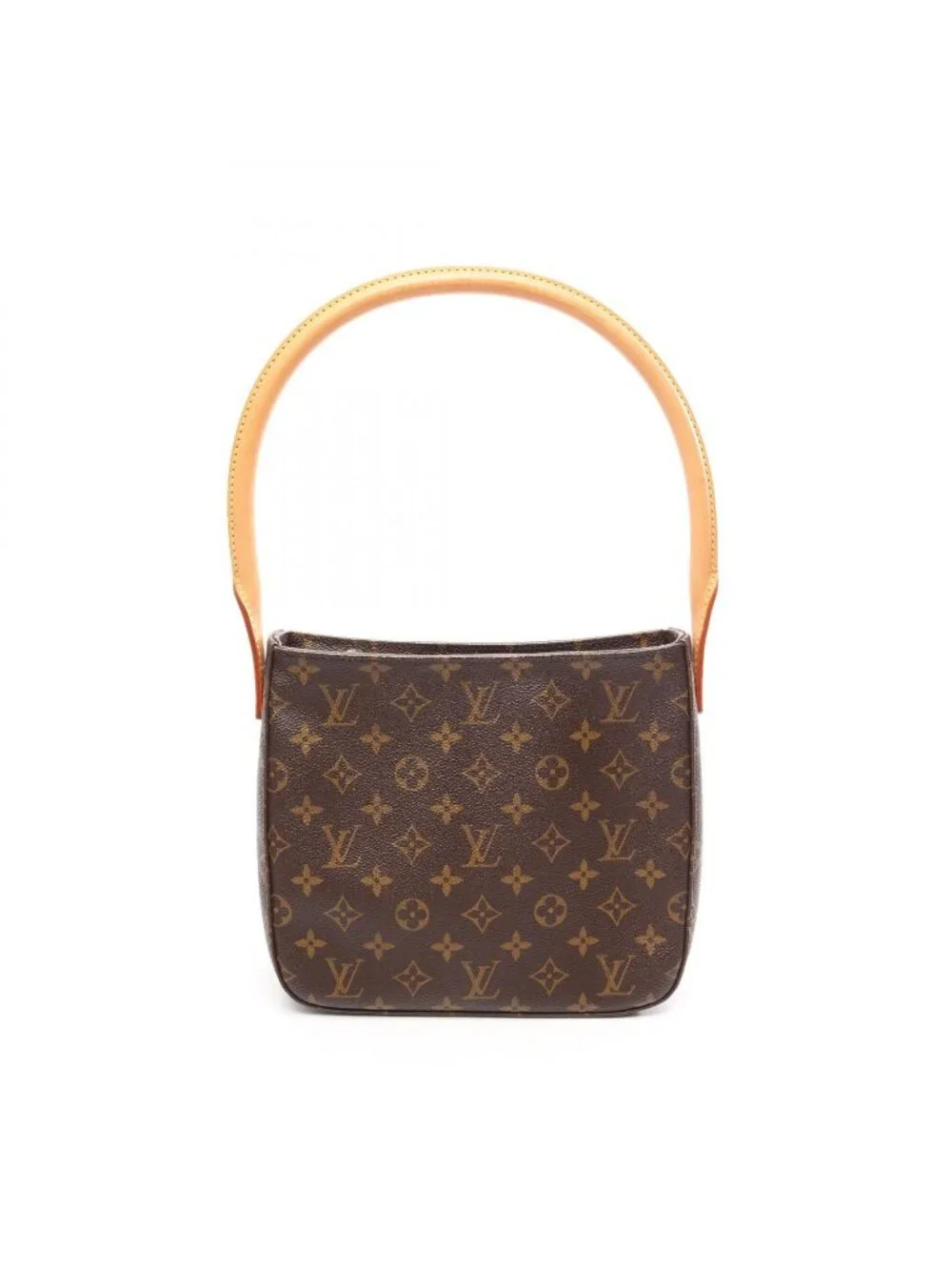 Louis Vuitton Shoulder Bag Looping MM Canvas Leather